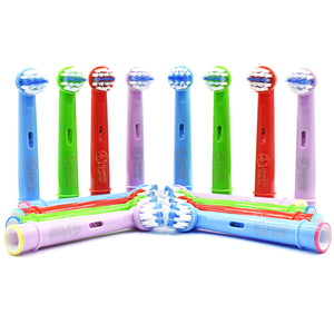Replacement Heads For Kids Compatible With Oral-B* Electric Toothbrush - 16 Pack